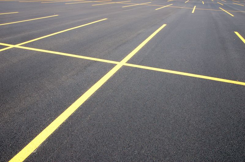 Sealed Commercial Parking Lot